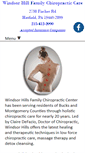 Mobile Screenshot of hatfieldchiropractor.com